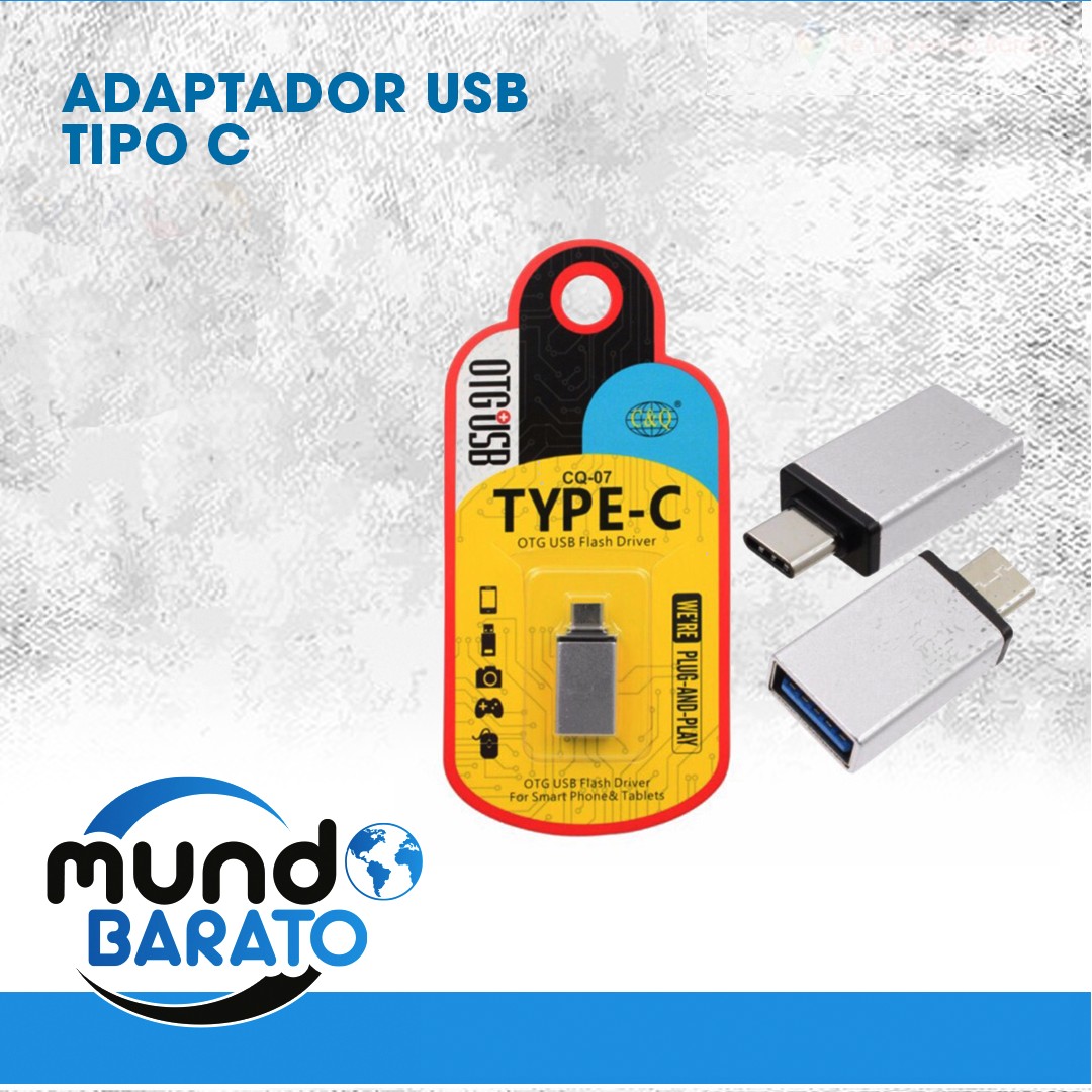 accesorios para electronica - Adaptador Otg Tipo C A Usb Type-c Universal