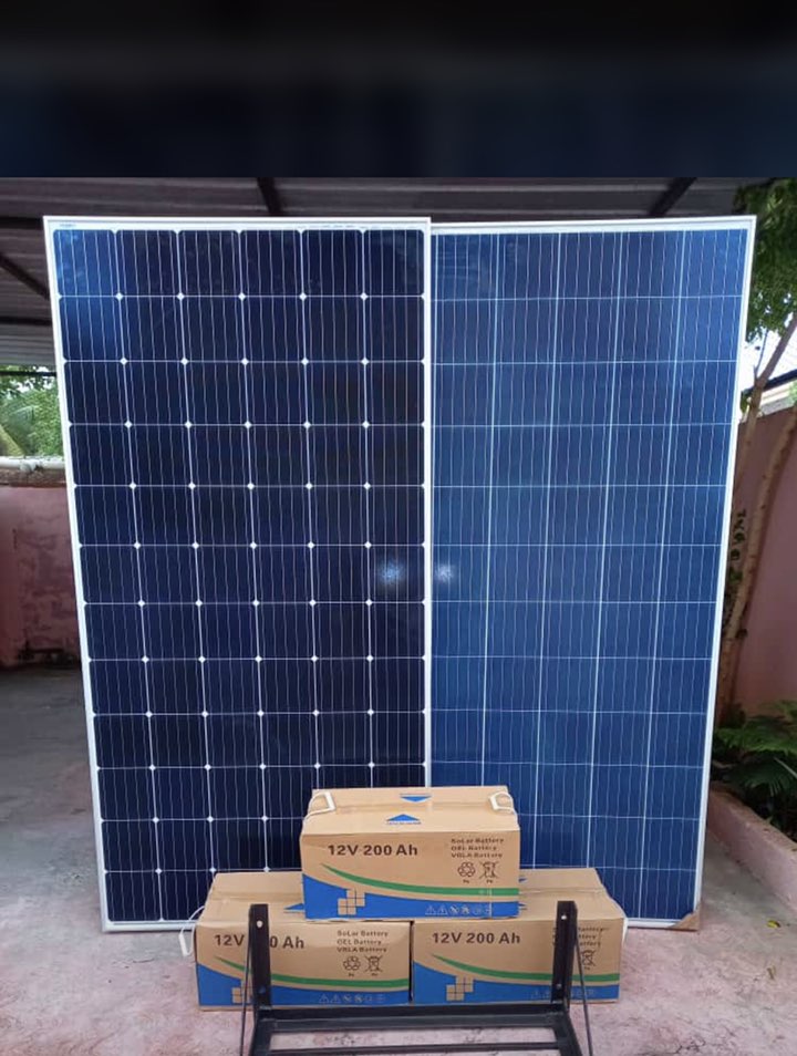 plantas e inversores - Tenemos paneles solares 450 watts disponible