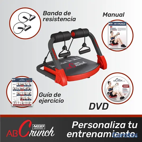 Artículos Deportivos - Ejercitador Abdominal Compacto 3