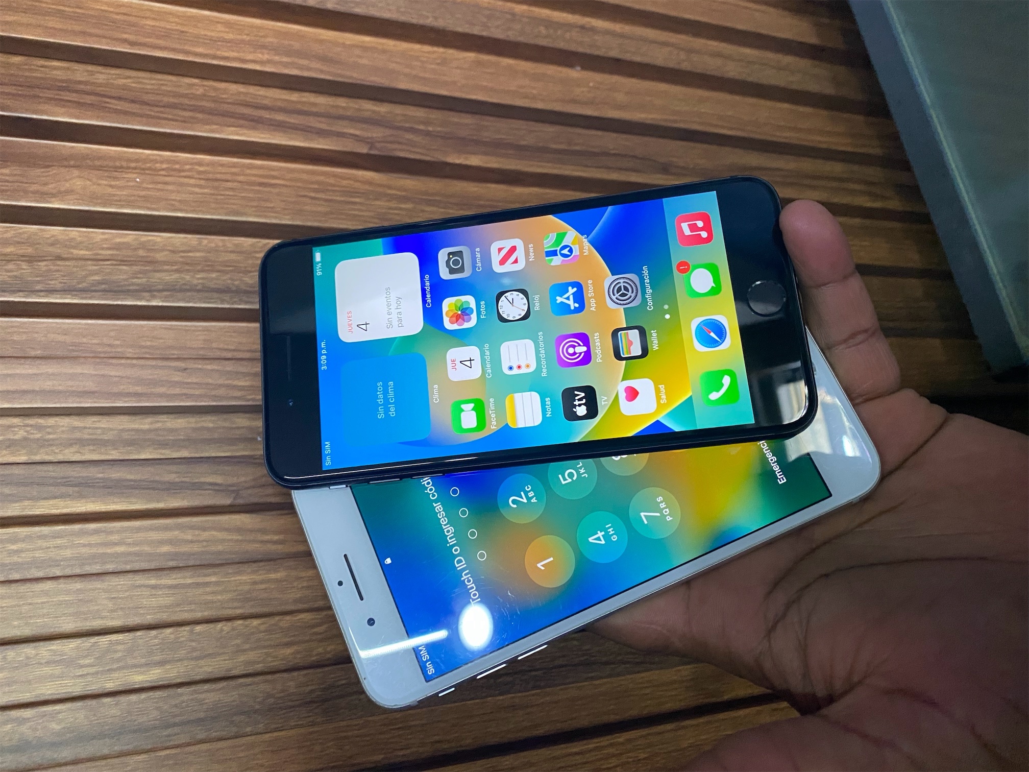 celulares y tabletas - iphone 8 plus factory unlocked 64GB  3