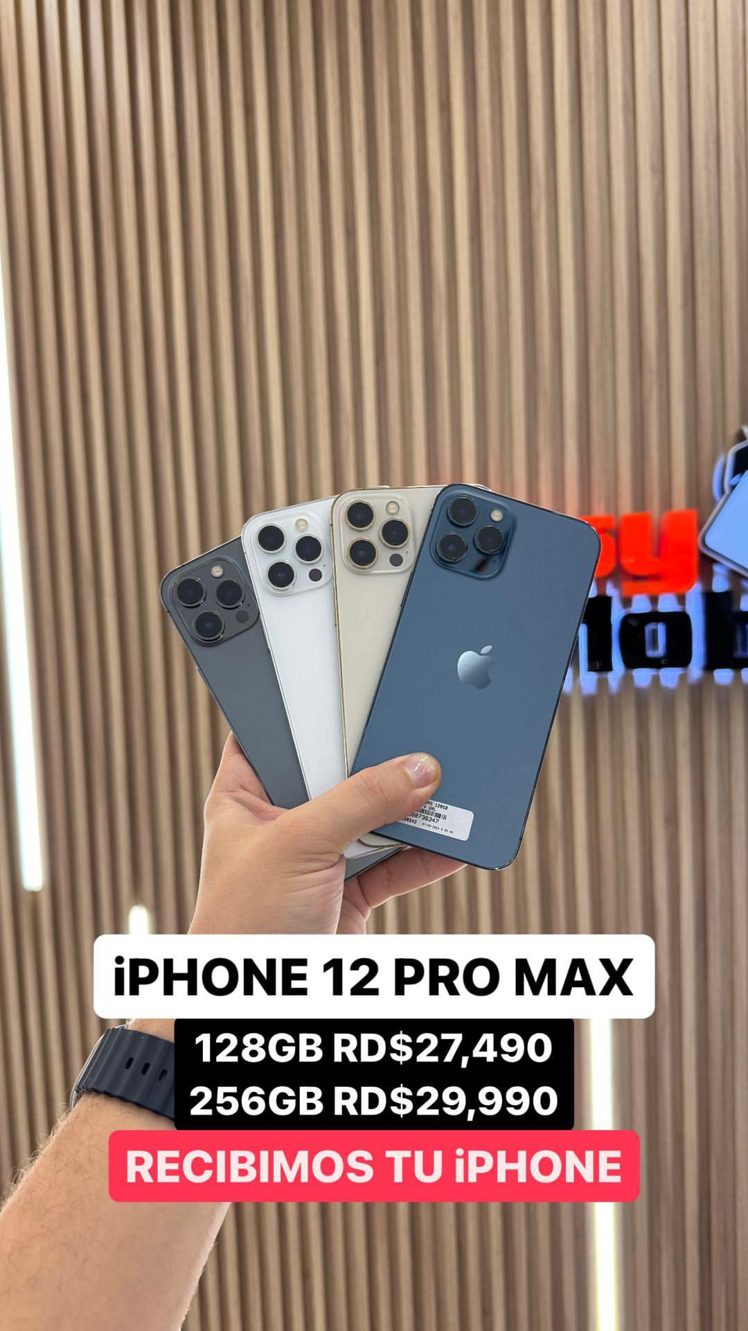celulares y tabletas - iPHONE 12 PRO MAX 128GB 