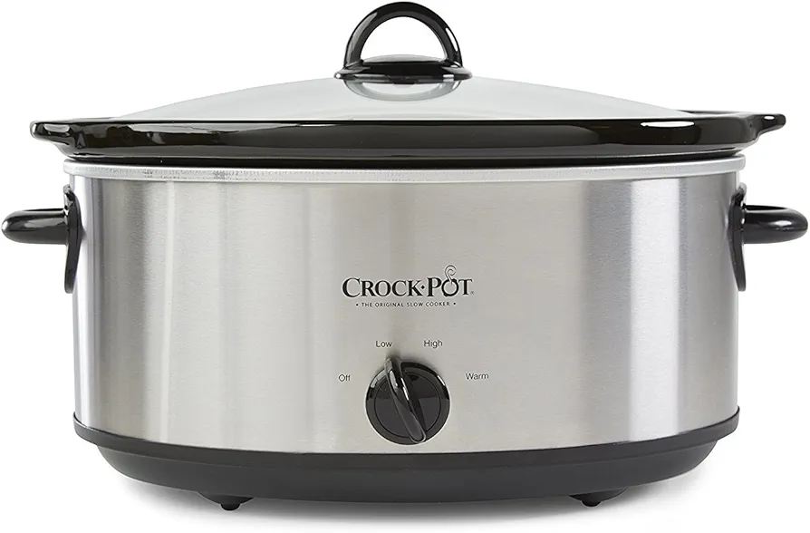 cocina - Crock-Pot Olla de cocción lenta manual ovalada de 
