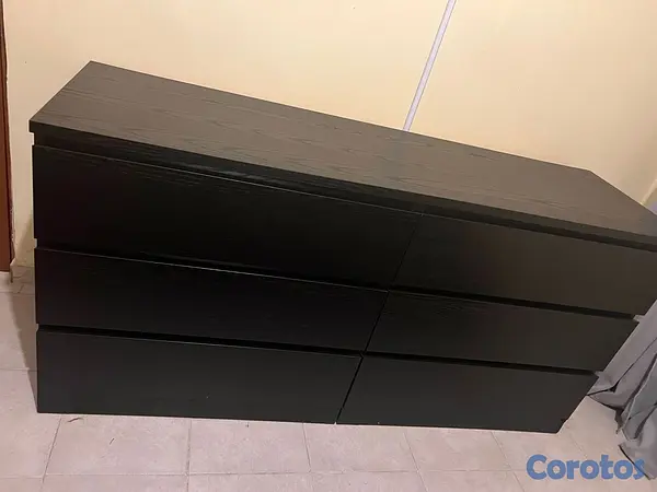 muebles y colchones - gavetero madera prensada  2