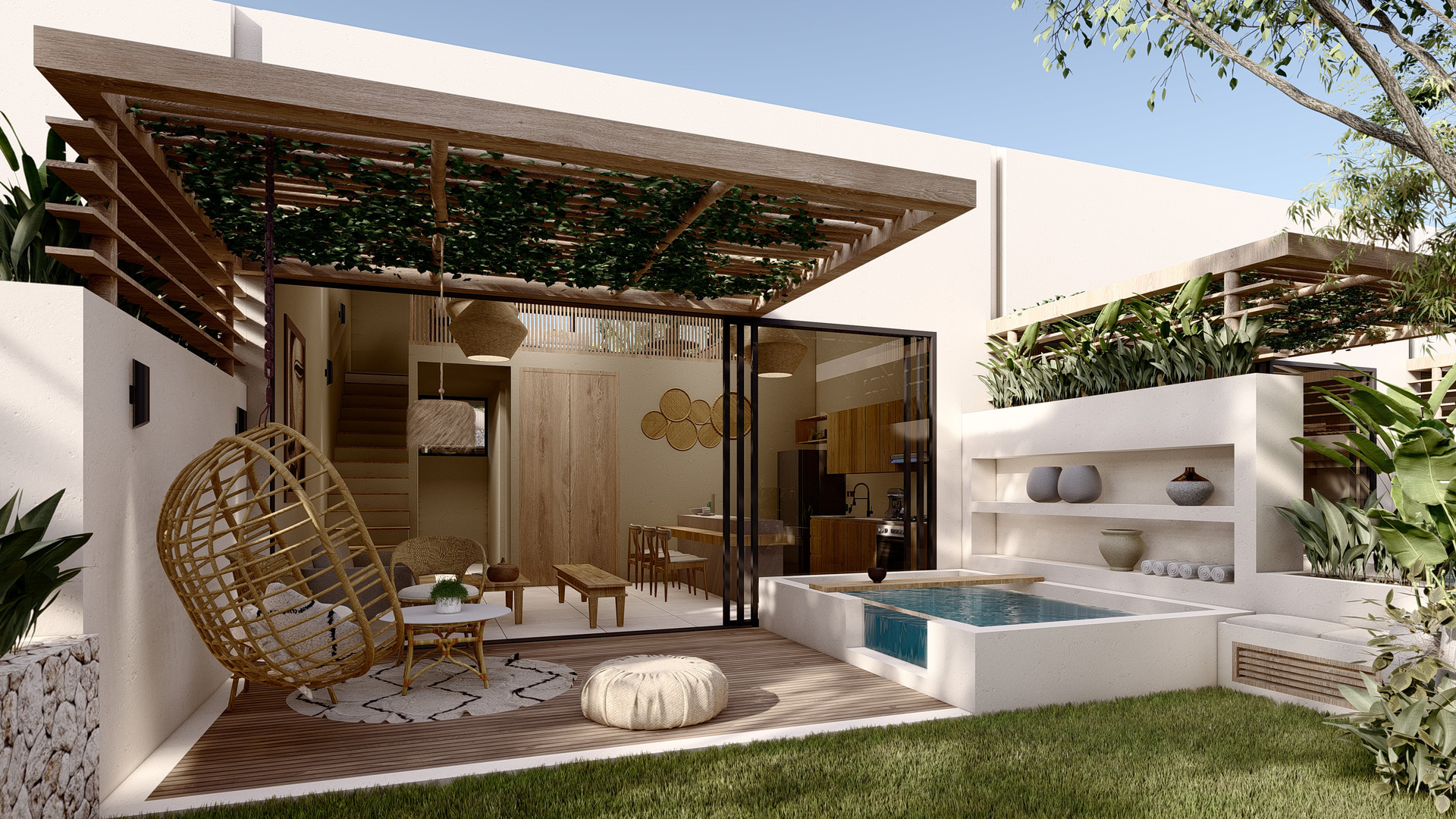 casas - Villas Duplex 2Hab Listos 2025 Dentro Vista Cana Airbnb Friendly en Bavaro  6