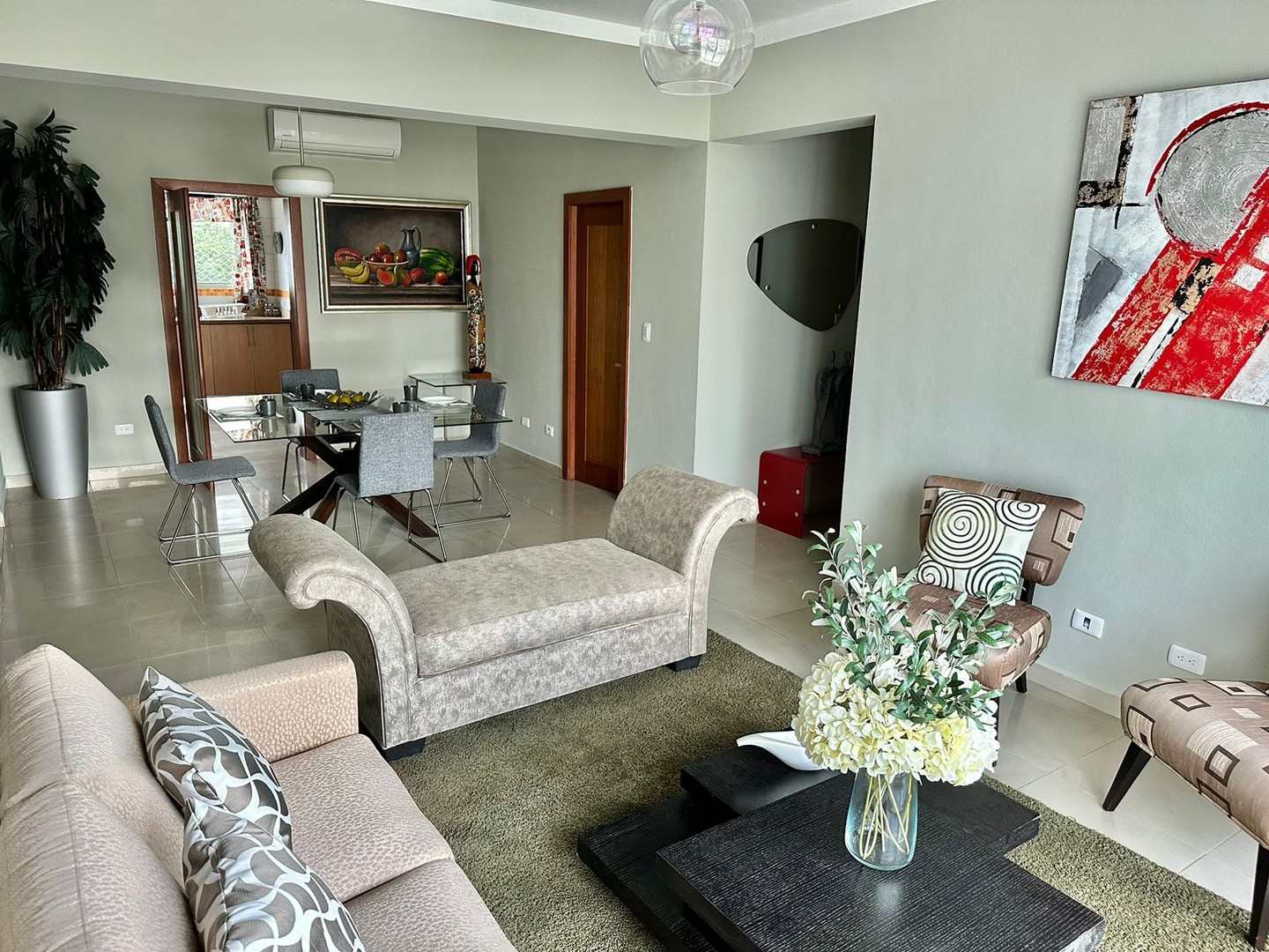 apartamentos - Se alquila apartamento amueblado en Piantini 1