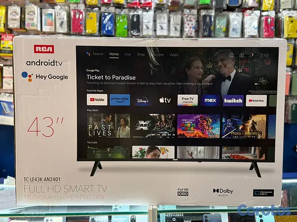 tv - SMART TV RCA ANDROID TV DE 43 PULGADAS FULL HD NUEVAS #tv #rca 