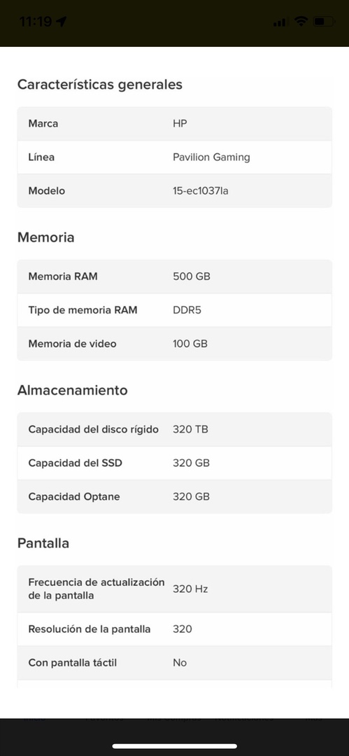 computadoras y laptops - Laptop HP COMO NUEVA ÚNICO DUEÑO  5