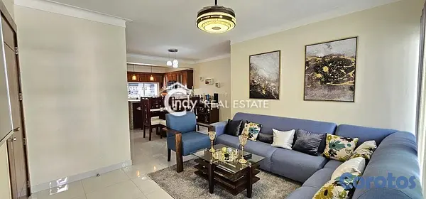 apartamentos - Apartamento Amueblado en Renta, 130 M2, 3 Habitaci 4