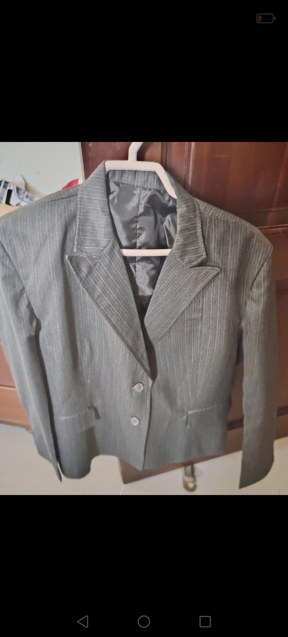 ropa para mujer - Conjunto chaqueta y pantalón gris 1
