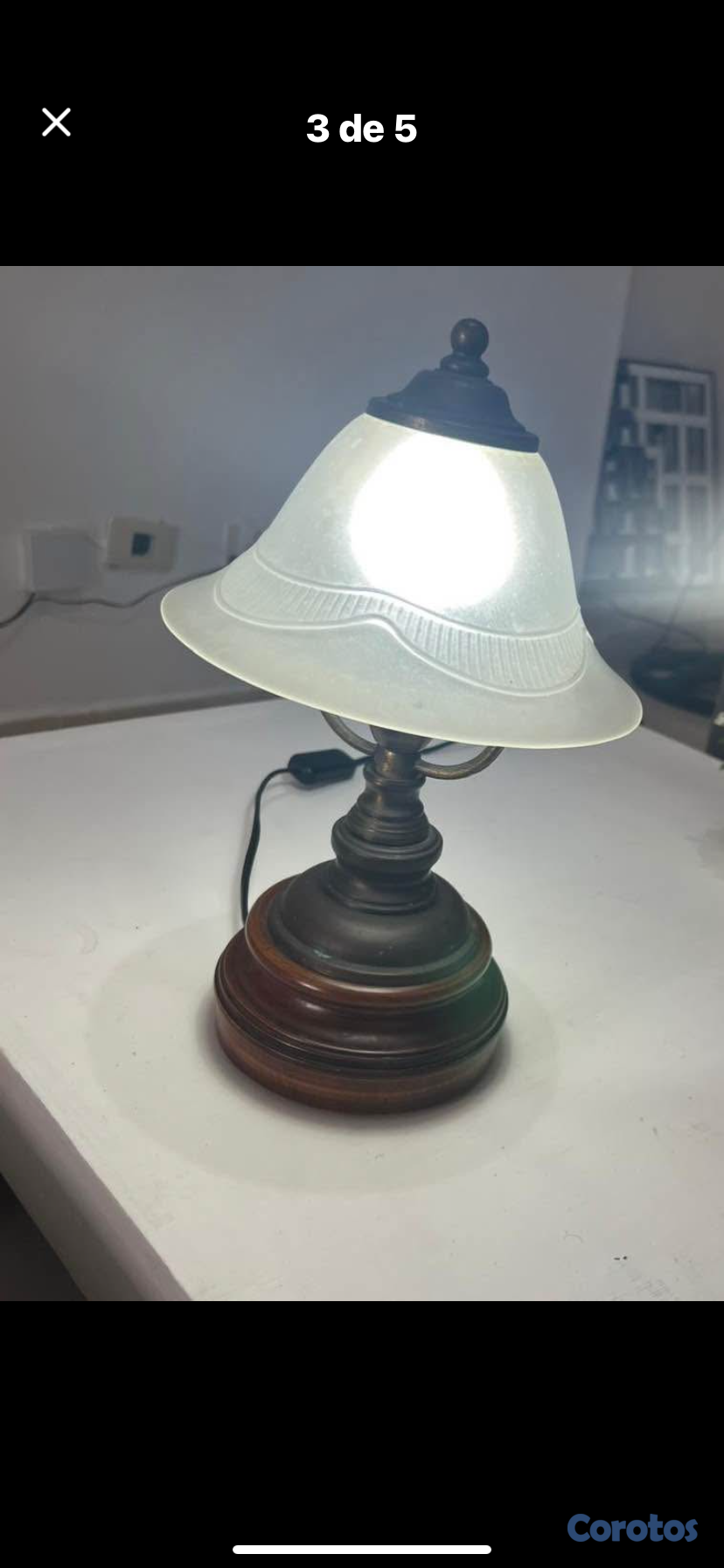 decoración y accesorios - Vendo lámpara péqueña , mesitas de noches! 1