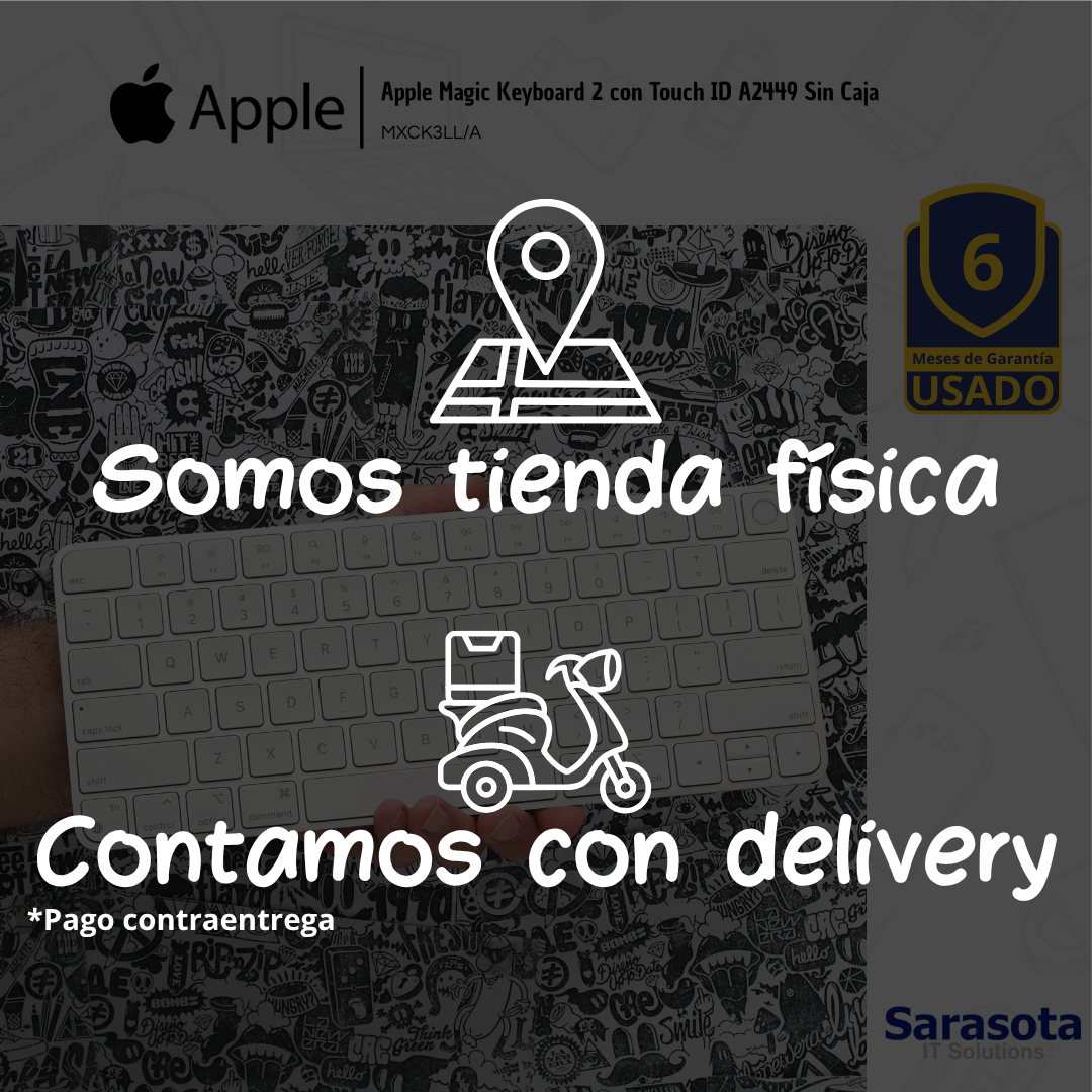 accesorios para electronica - Apple Magic Keyboard 2 con Touch ID A2449 Sin Caja 1
