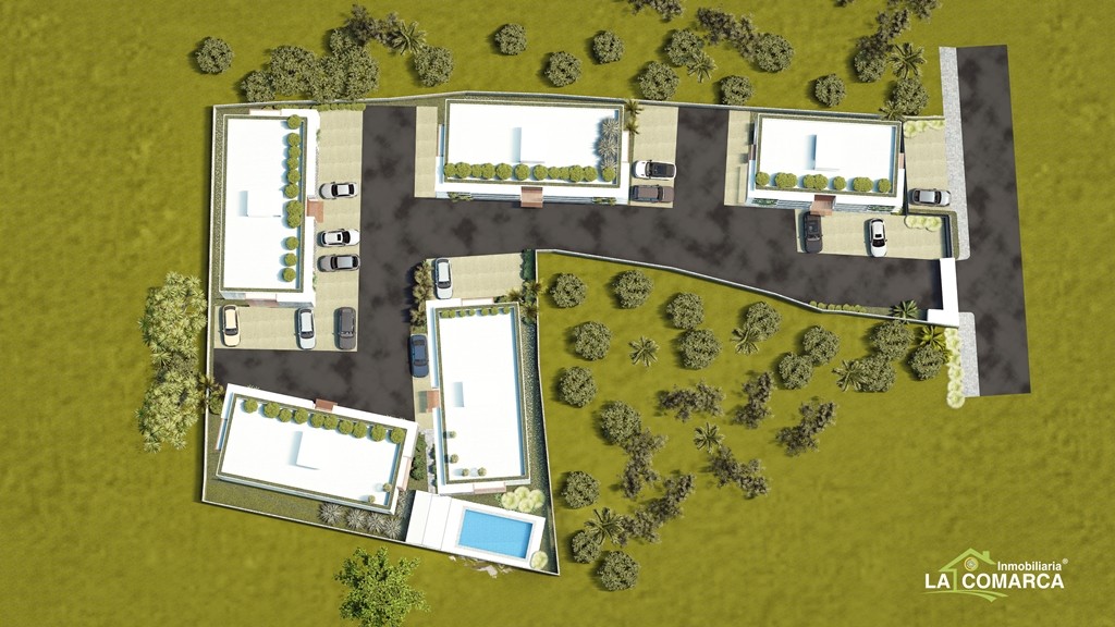 apartamentos - Apartamento en Plano con Piscina Residencial Cerrado en Santiago  4