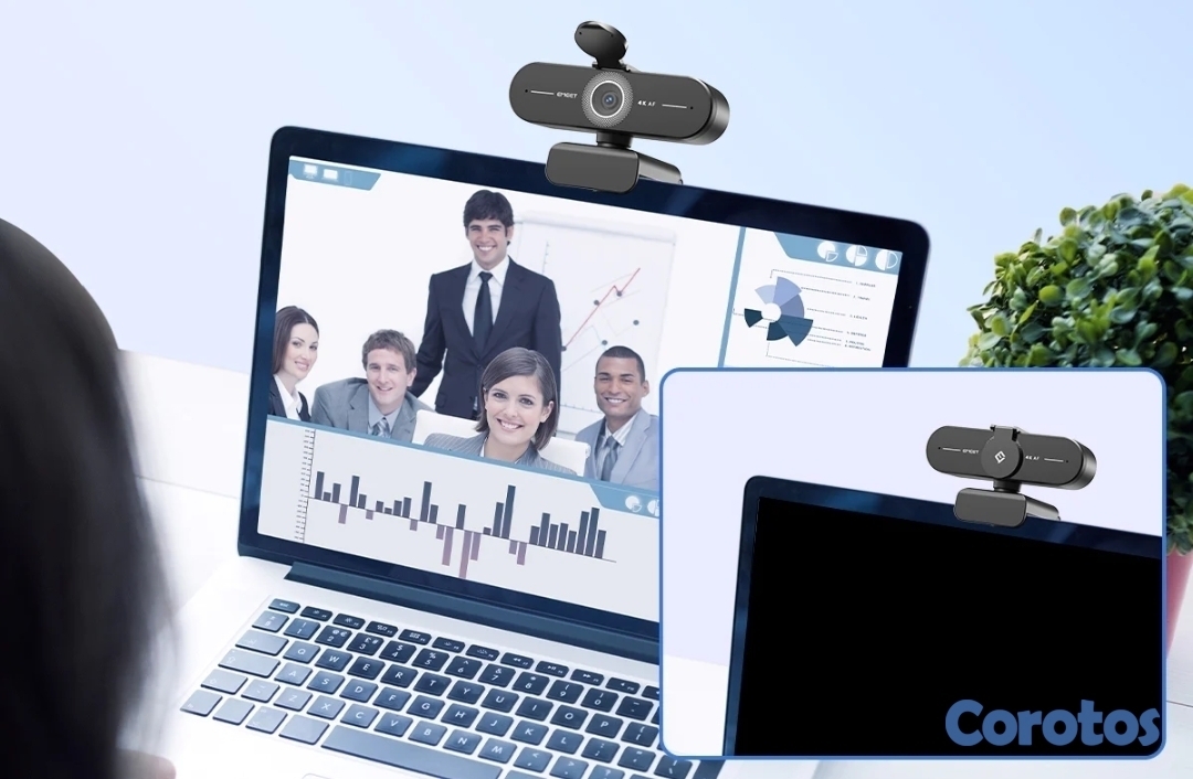 camaras y audio - Cámara  para Streaming Emeet 4K C60E 10