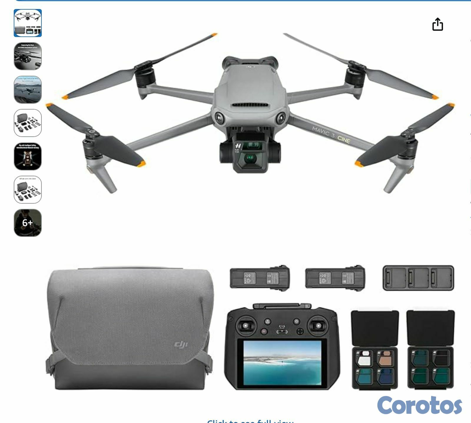 camaras y audio - Mavic 3 CINE 1