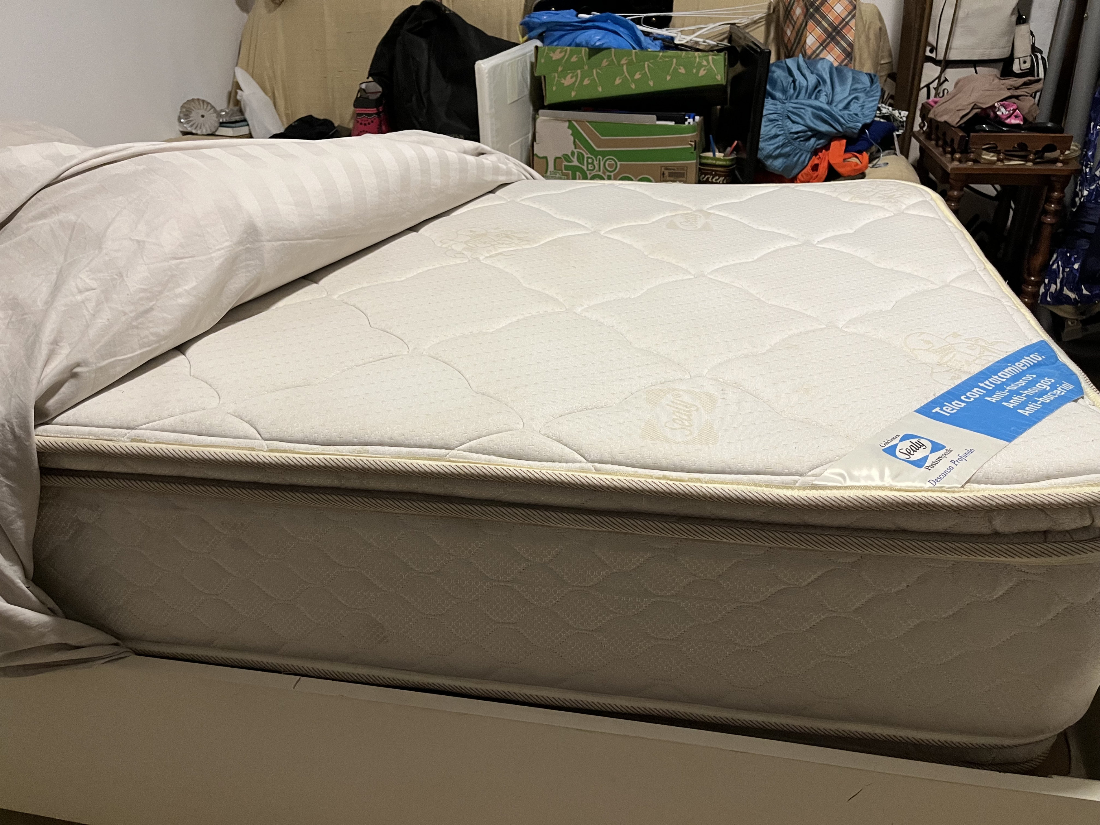 muebles y colchones - Cama Twin con colchón  7