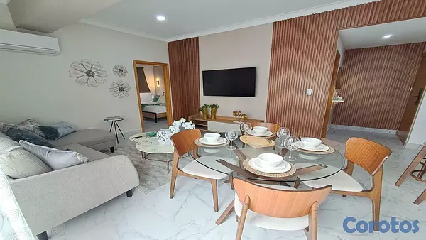 apartamentos - Apartamento amueblado de 1 habitación en Naco en Alquiler 8