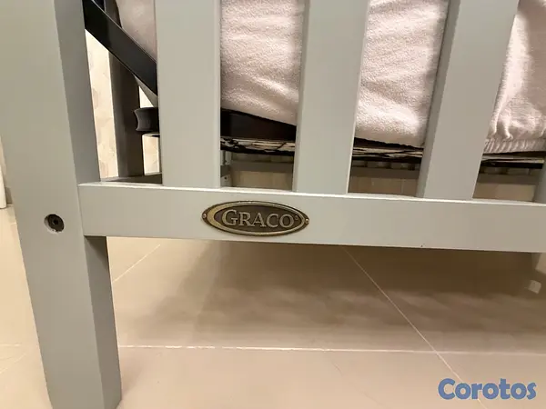 muebles - Vendo cuna Marca Graco con colchon como nueva 5