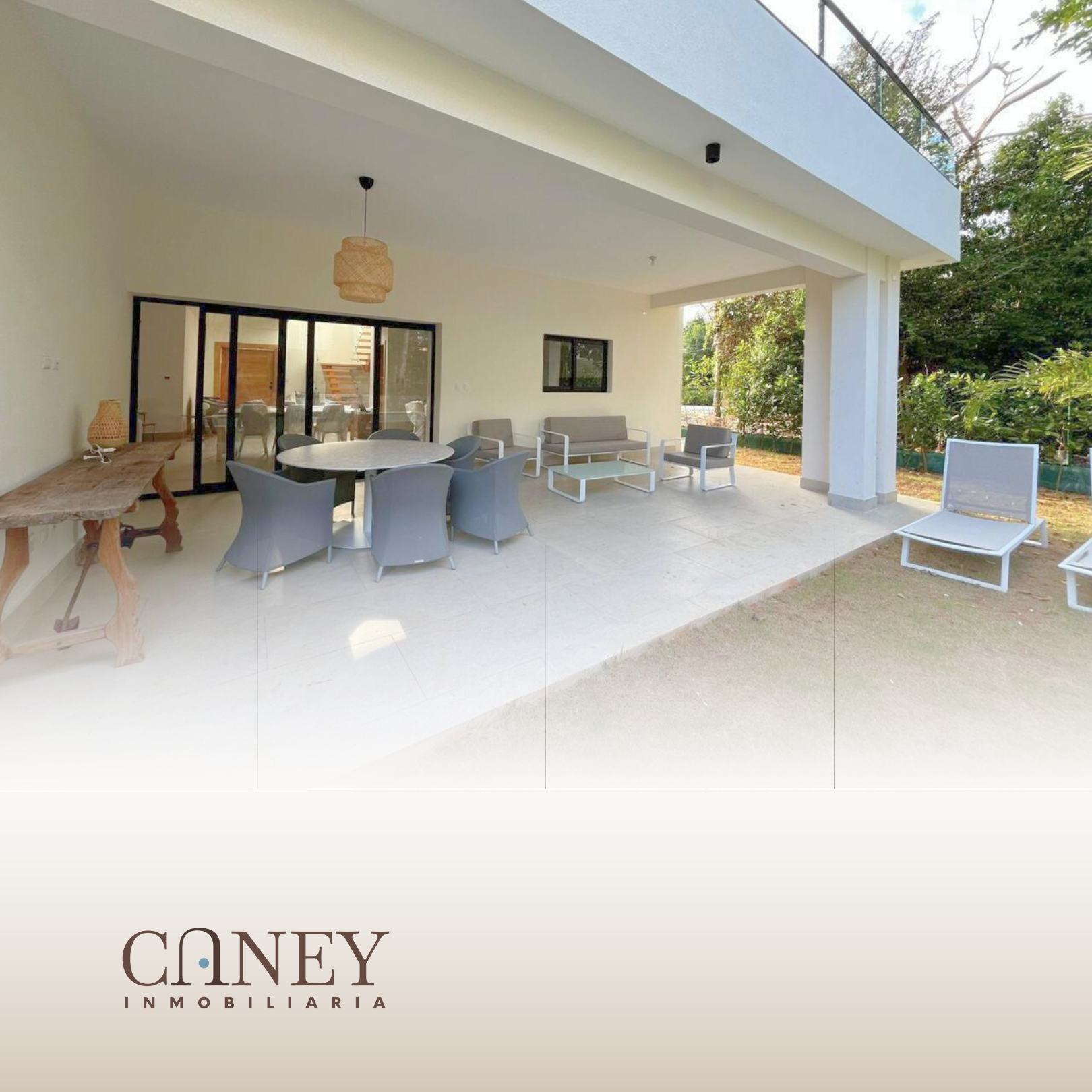 casas vacacionales y villas - VILLA AMUEBLADA PUNTA CANA VILLAGE 1