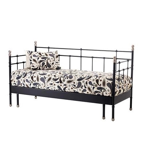 muebles y colchones - Por mudanza vendo cama ikea individual tipo hierro forjado, se convierte a king 