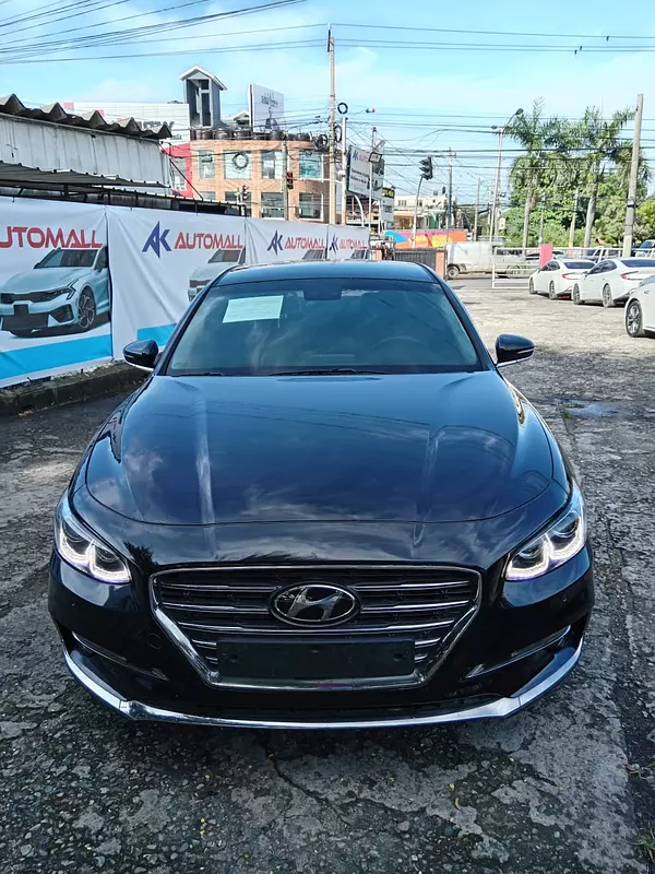 carros - HYUNDAI GRANDEUR 2017 NEGRO 2