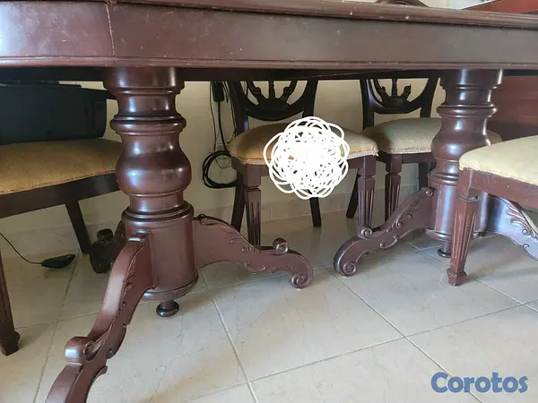 muebles y colchones - Mesa en Caoba! (Solo Mesa) 2