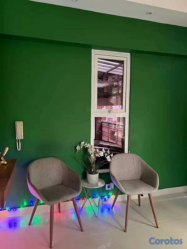 apartamentos - APARTAMENTO EN ALQUILER TOTALMENTE AMUEBLADO EN EL EXCLUSIVO SECTOR EVARISTO M. 16