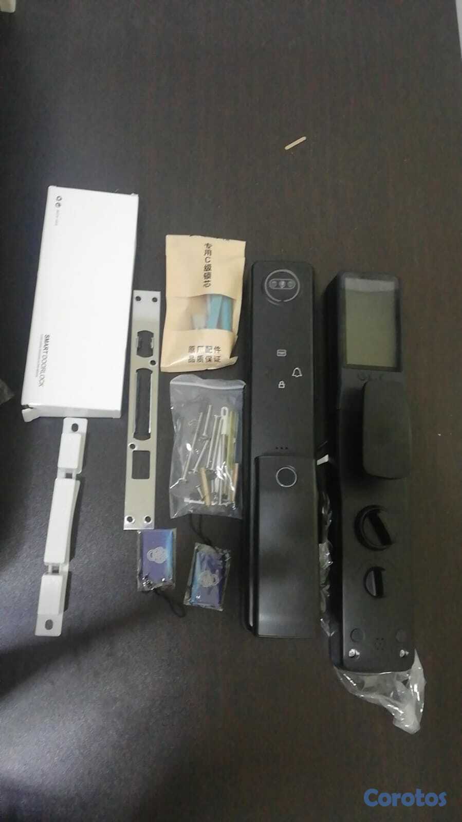 decoración y accesorios - CERRADURA SMART PARA PUERTA CON CAMARA HS-SL-TT2 4