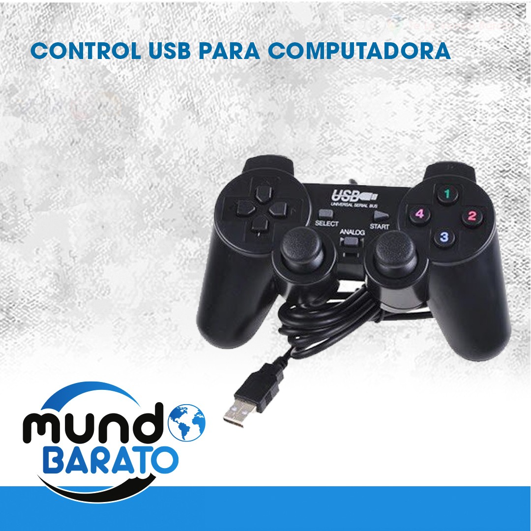 consolas y videojuegos - Control USB Para jugar pc Computadora juegos Gamepad gaming Joystick USB