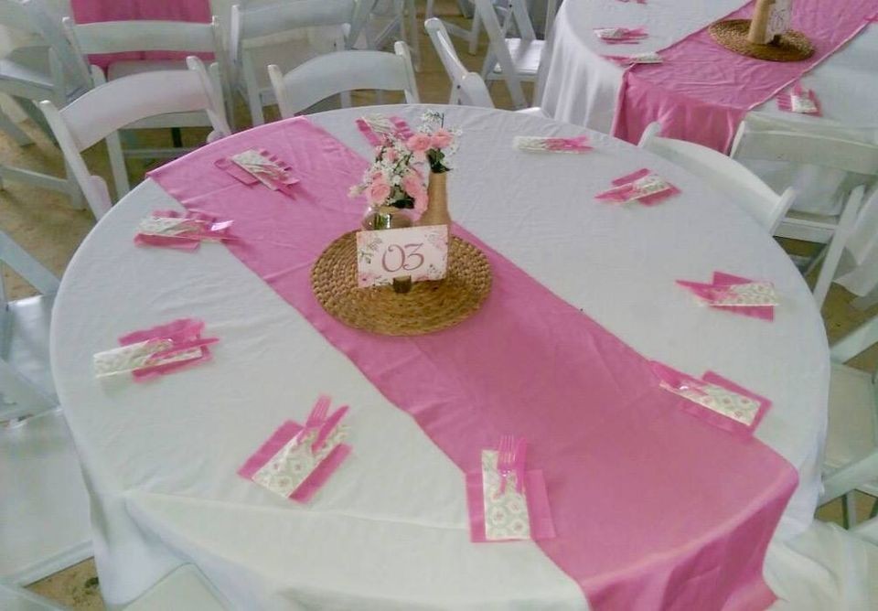 servicios profesionales - Centros de mesa para bodas y cumpleaños.