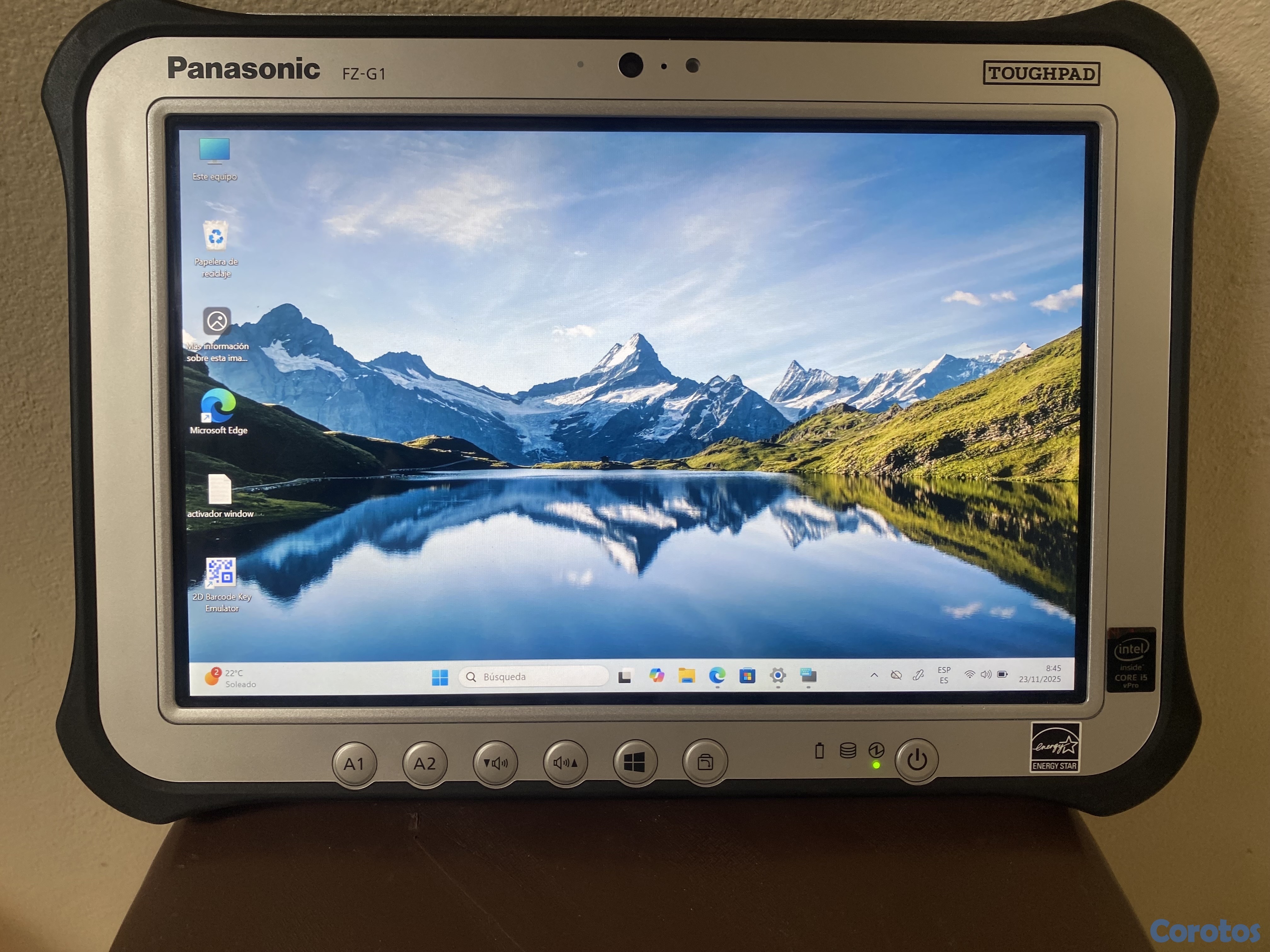 computadoras y laptops - Panasonic Fz-G1 tipo Tablet 2