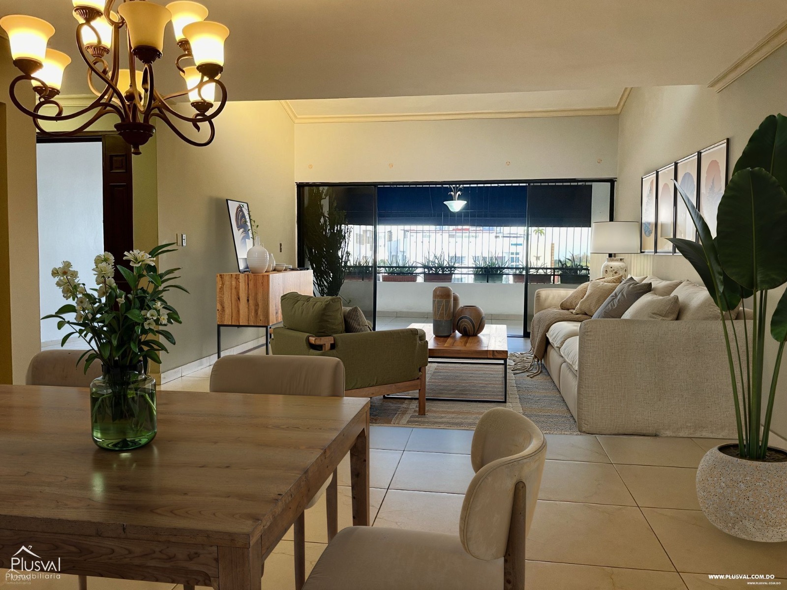 apartamentos - Rento apartamento amplio y clásico en Los Cacicazg 1