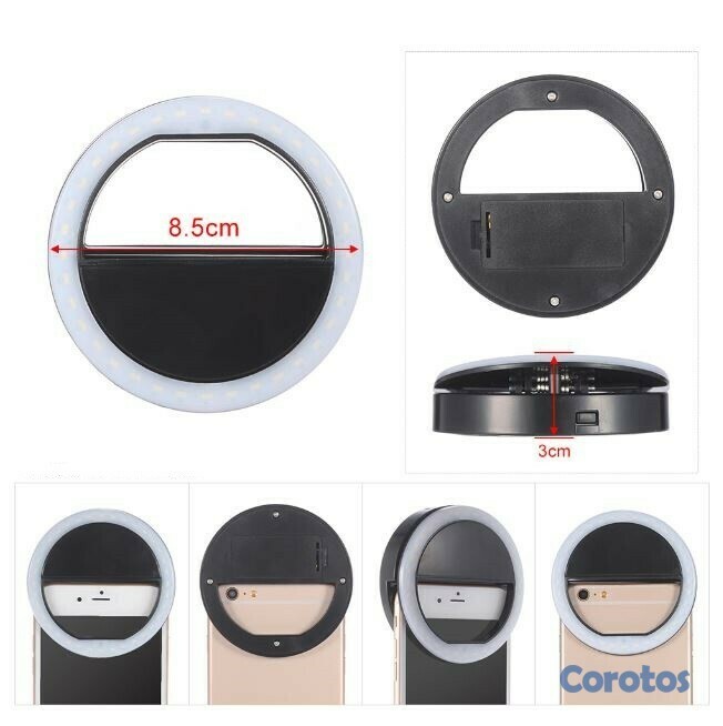 accesorios para electronica - Selfie ring light- aro de luz para celular 4