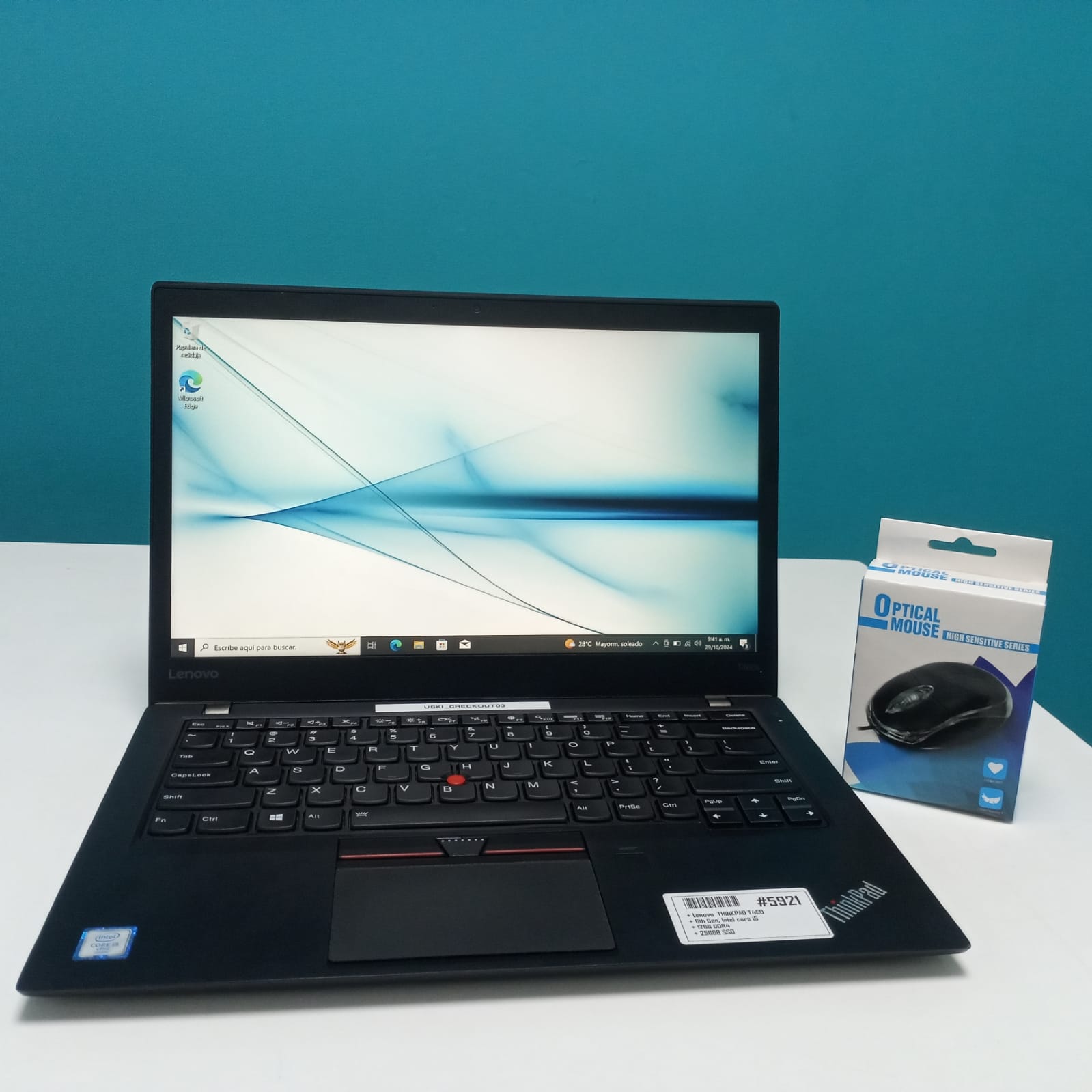 computadoras y laptops - Laptop, Lenovo ThinkPad T460S / 6th Gen, Intel Cor