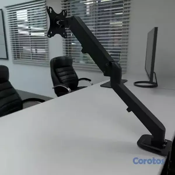 impresoras y scanners - SOPORTE KLIPX CON MECANISMO PARA MONITOR 17-27" NEGRO BRACKET SLIM CARGA 6.5KGS  3