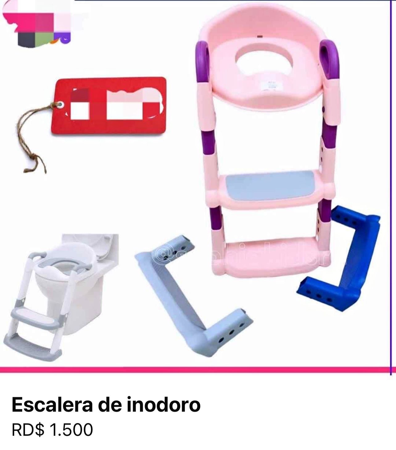 accesorios - Escalera asunto de inodoro de entrenamiento de niños 