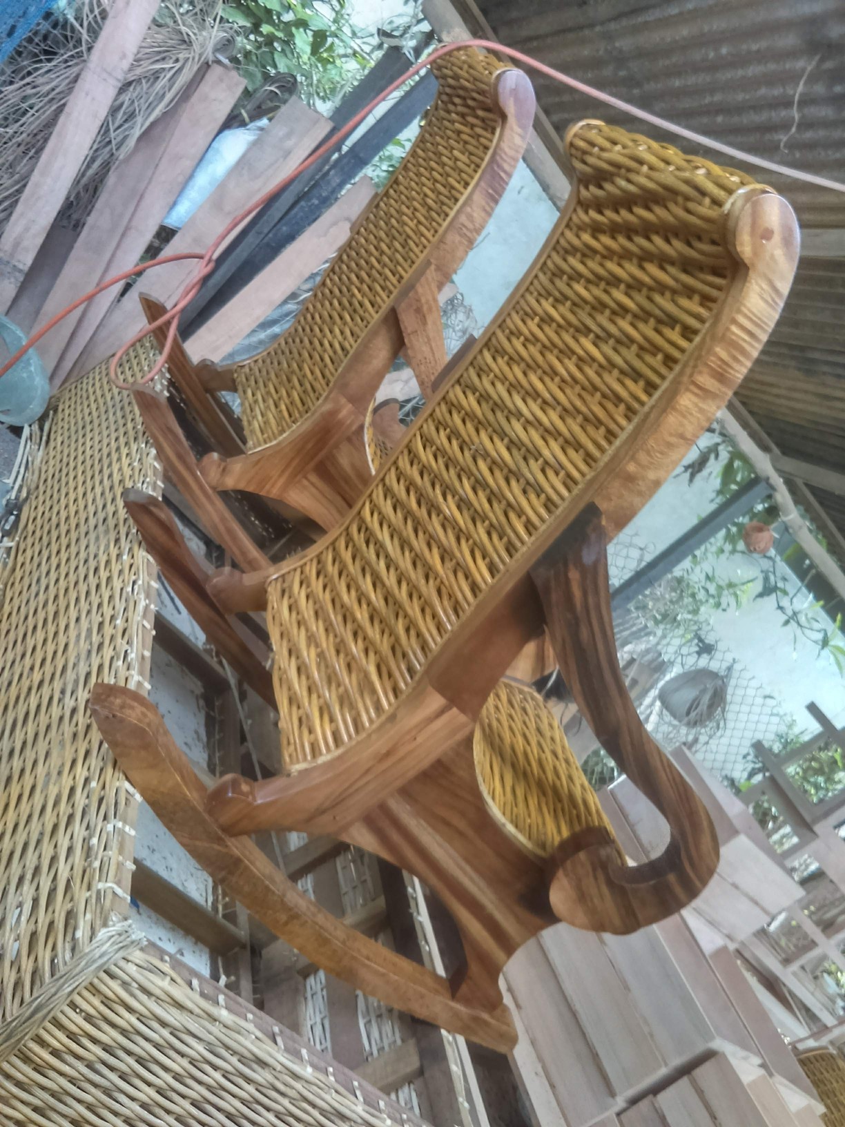muebles y colchones - Muebles en mimbre rratan y madera 5