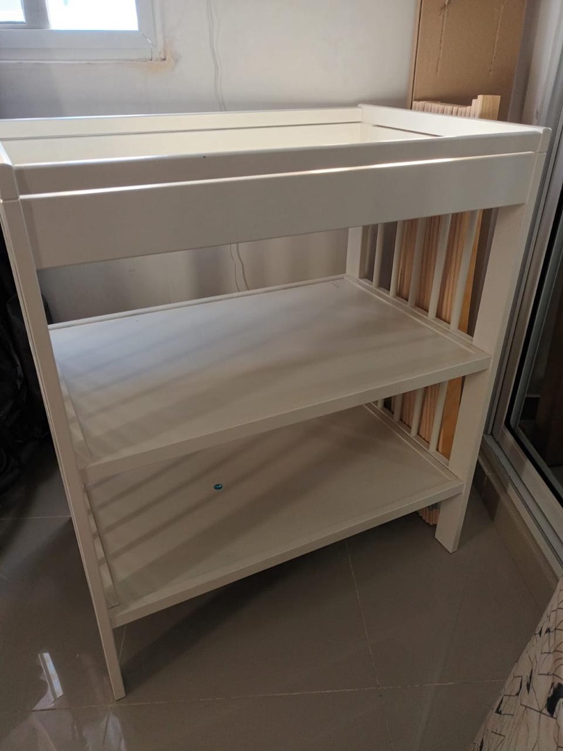 muebles - Cambiador blanco (Gulliver) de Ikea 1
