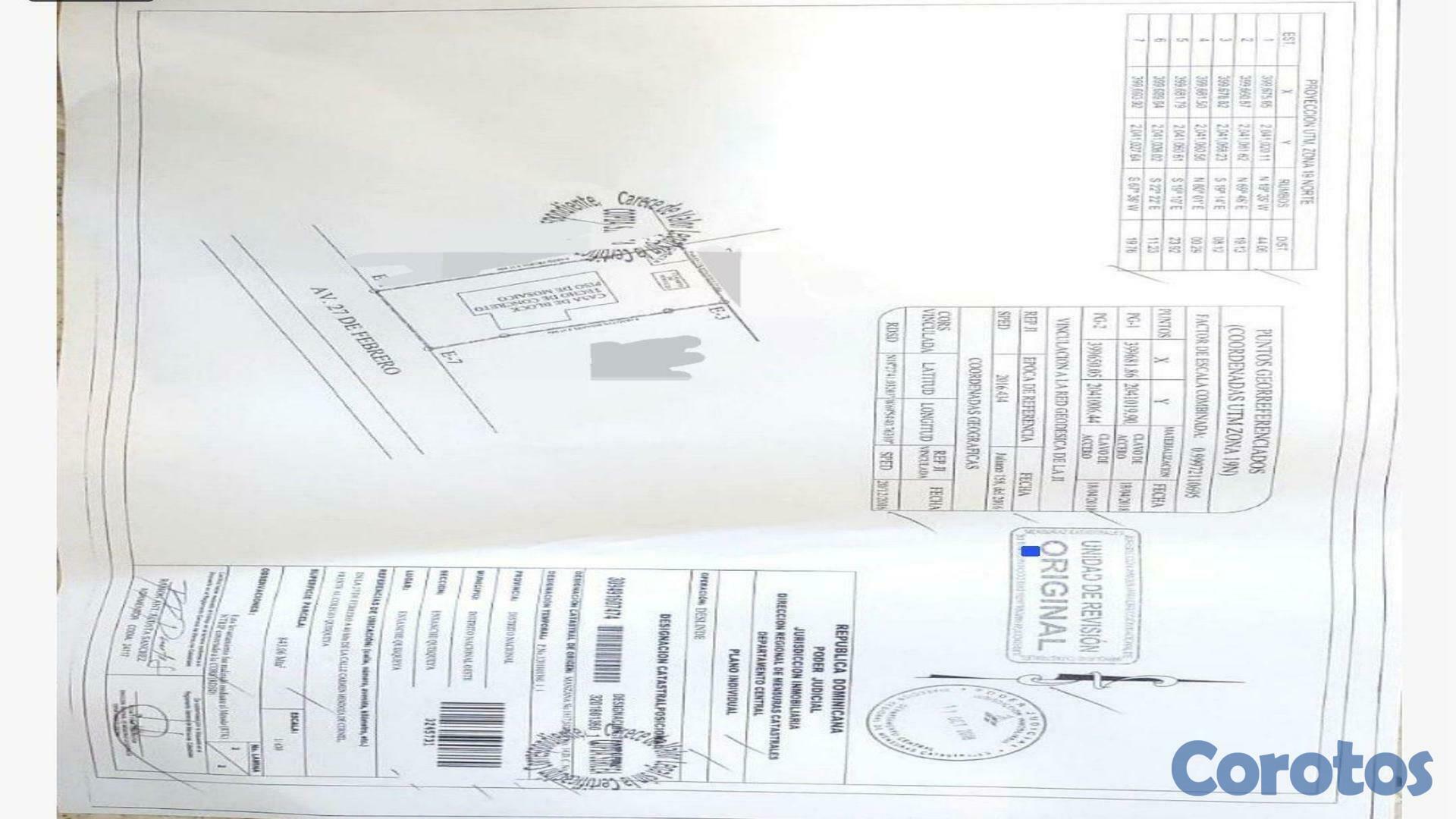 solares y terrenos - Solar en la 27 de Febrero Ensanche Quisqueya 1