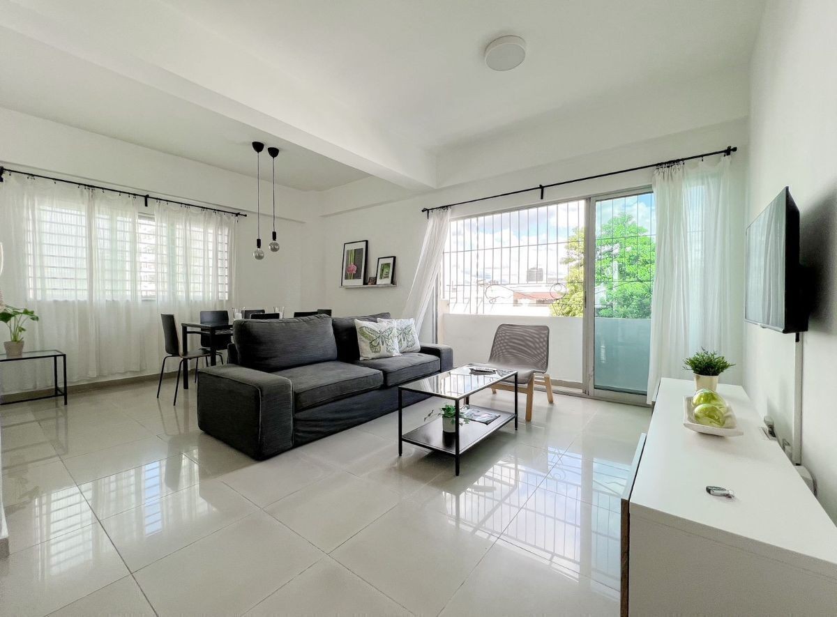 apartamentos - Naco, Coqueto y Funcional Apartamento Familiar Amueblado.