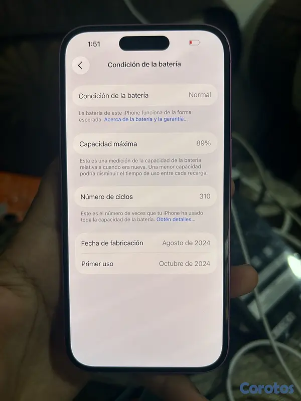 celulares y tabletas - iPhone 16 normal factori  7