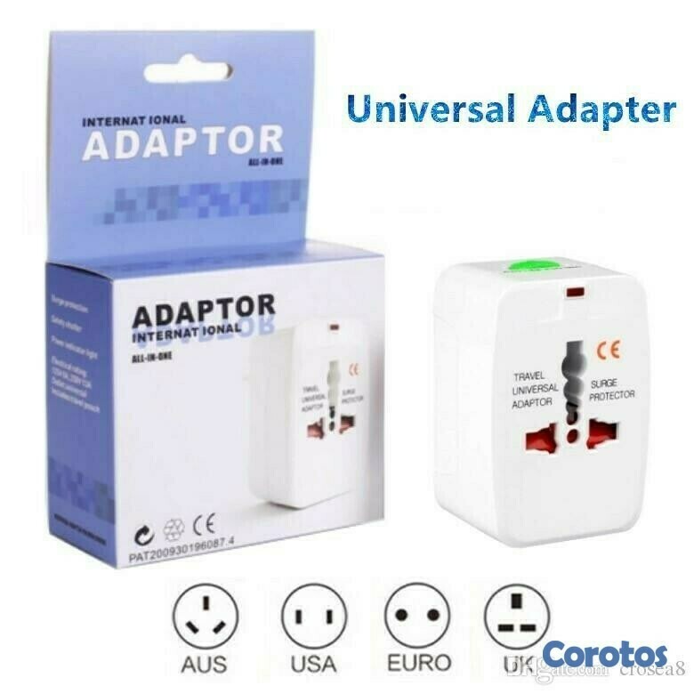 otros electronicos - Adaptador de enchunfe universal 5