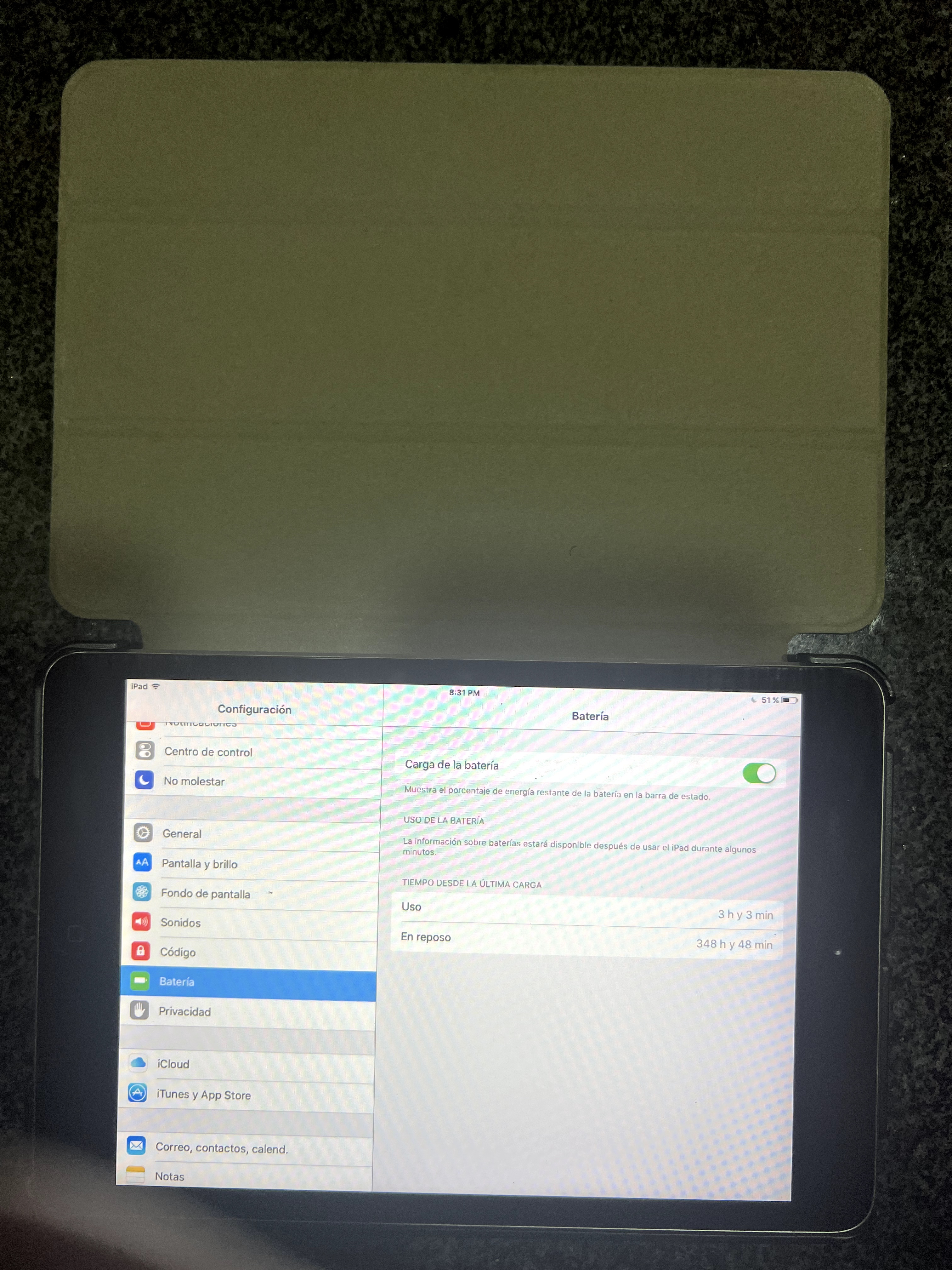 celulares y tabletas - Ipad mini 1ra generación con sistema 9