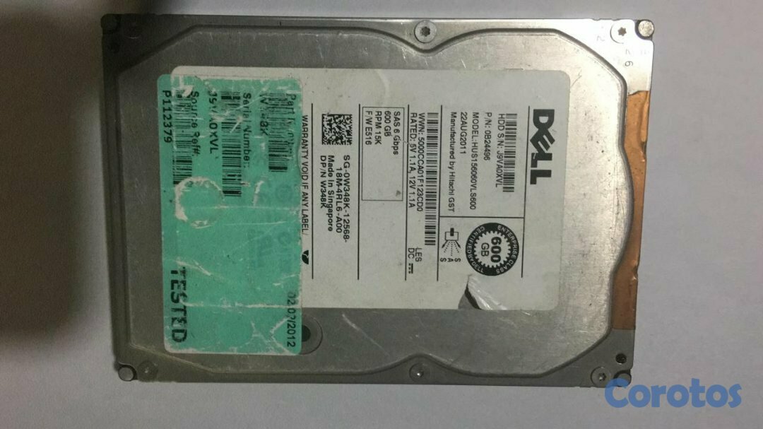 computadoras y laptops - Disco Duros SAS   600gb 1