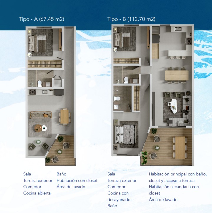 apartamentos - Apartamentos en la playa Cabarete Rep. Dom. 5
