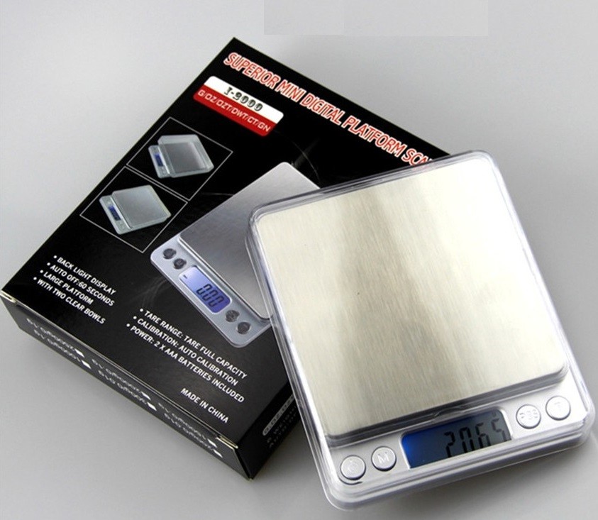 accesorios para electronica - Balanza de precision digital - bascula de acero inoxidable 1