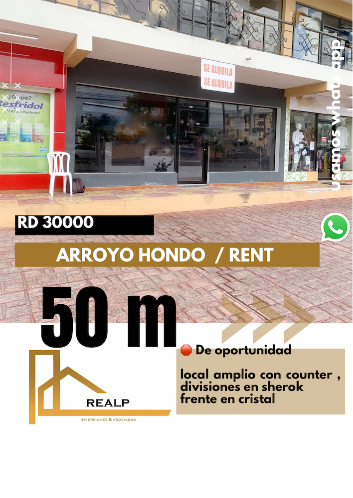 oficinas y locales comerciales - Local de oportunidad arroyo hondo 0