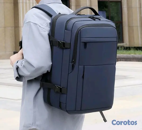 carteras y maletas - Mochila de viaje con cargador portátil  5