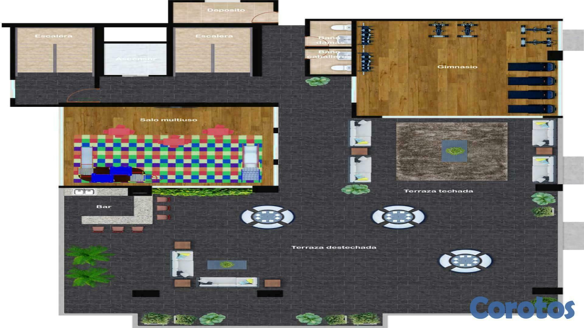 apartamentos - Proyecto de apartamentos en venta en Evaristo Morales 4