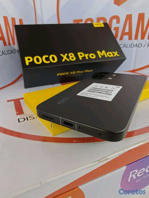 celulares y tabletas - POCO X8 PRO MAX 5G, 12GB RAM 512GB ROM 10