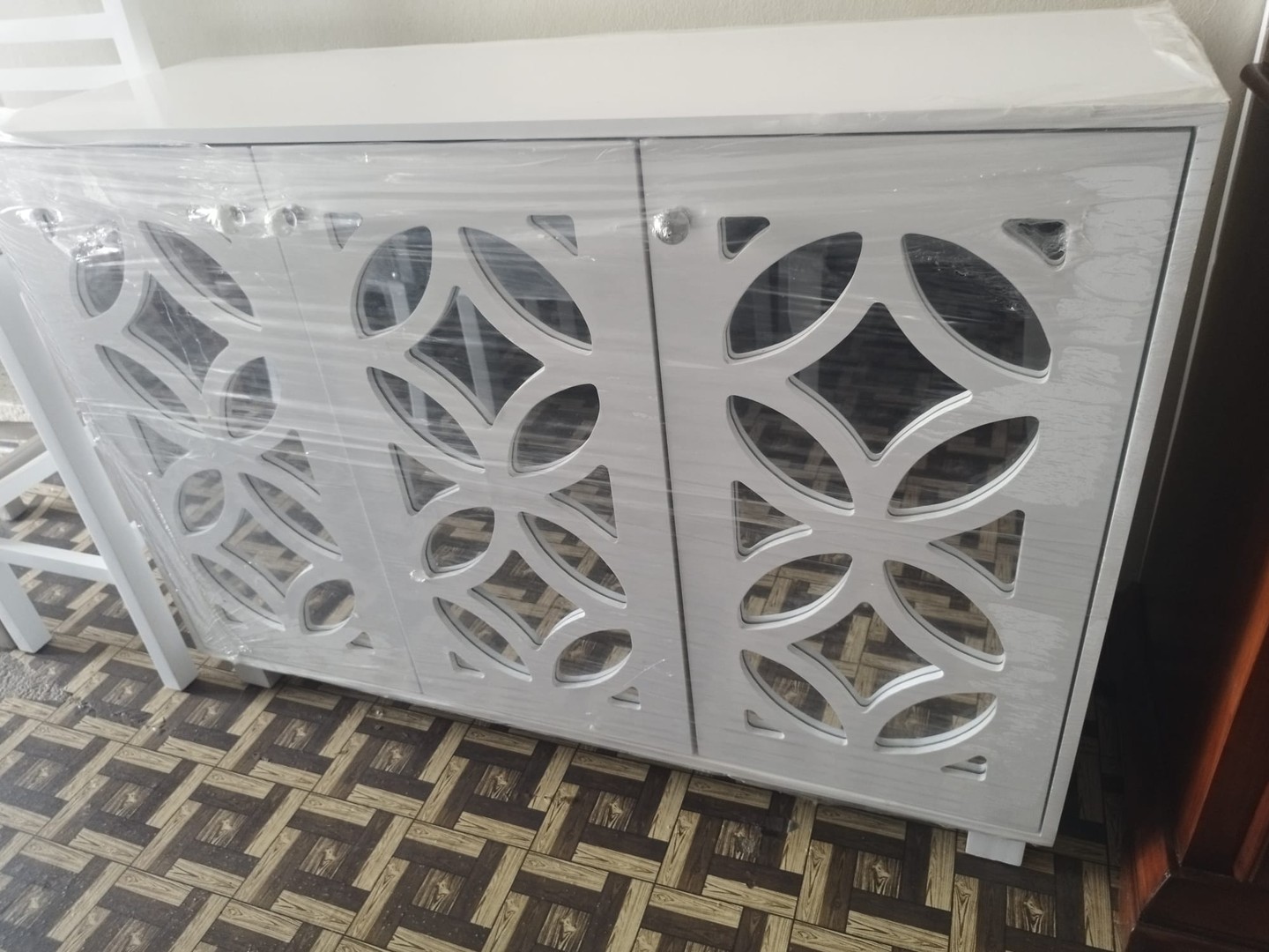 muebles y colchones - credenza moderna recibidor